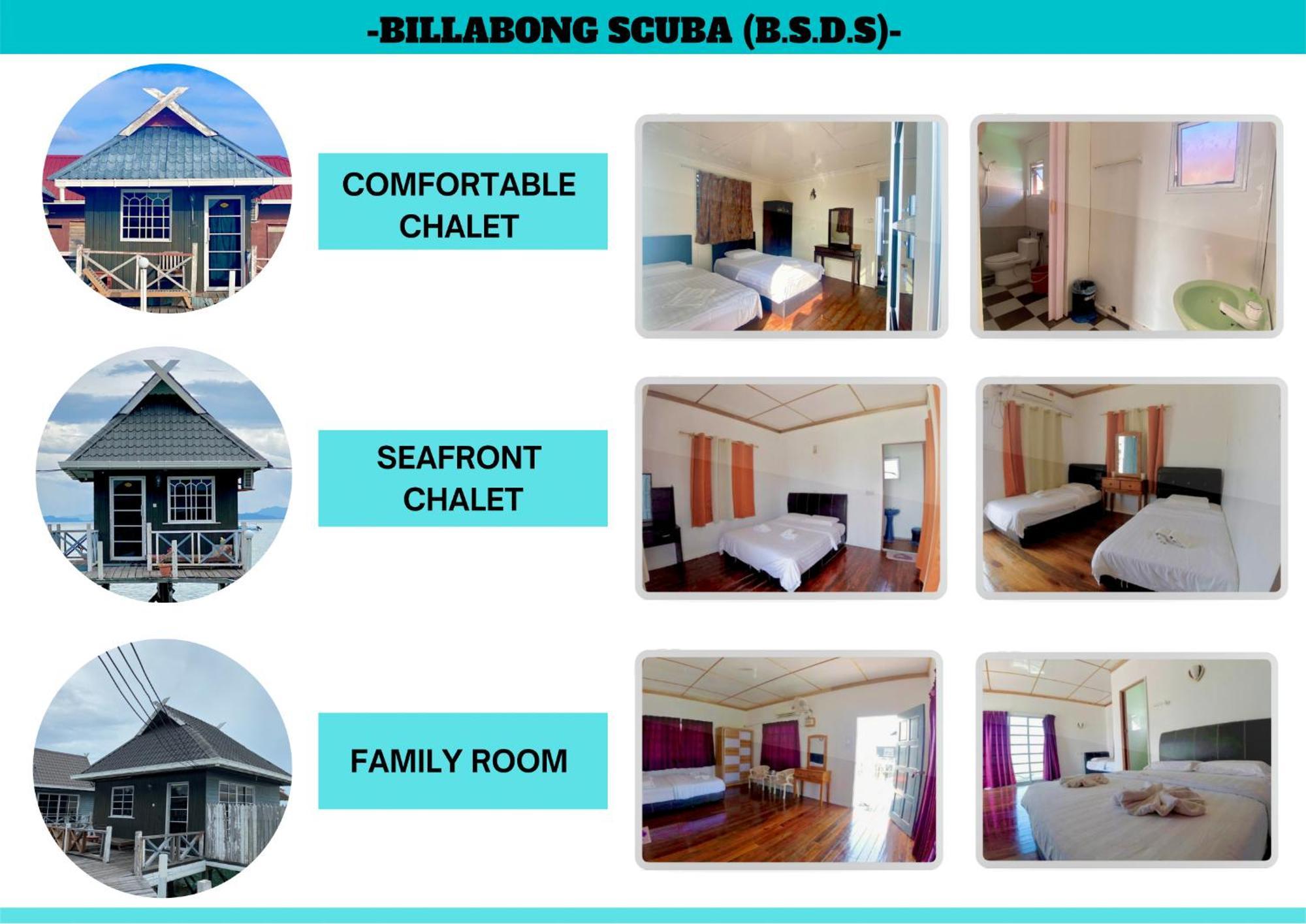 Billabong Scuba Apartment Mabul Island Exterior photo